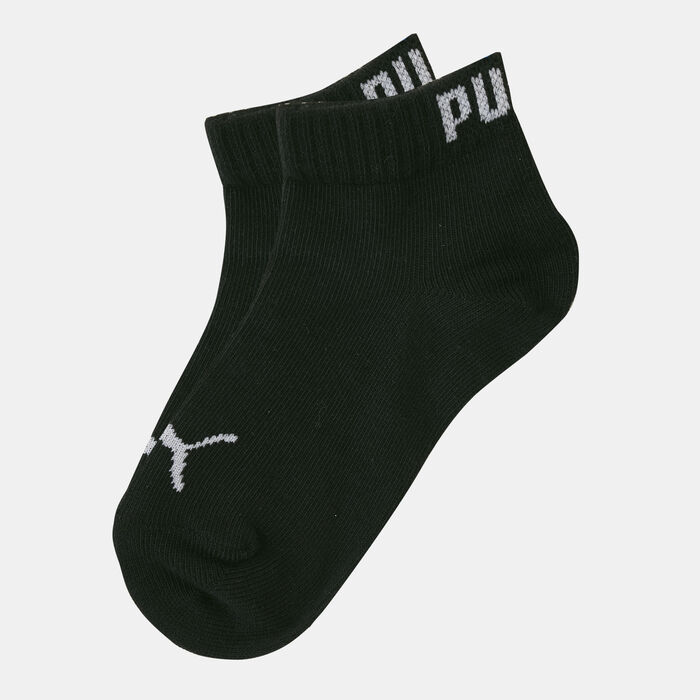 PUMA Kids’ Quarter Socks (3 Pairs) Black PUMA Kids’ Quarter Socks (3 Pairs) Black image number 0