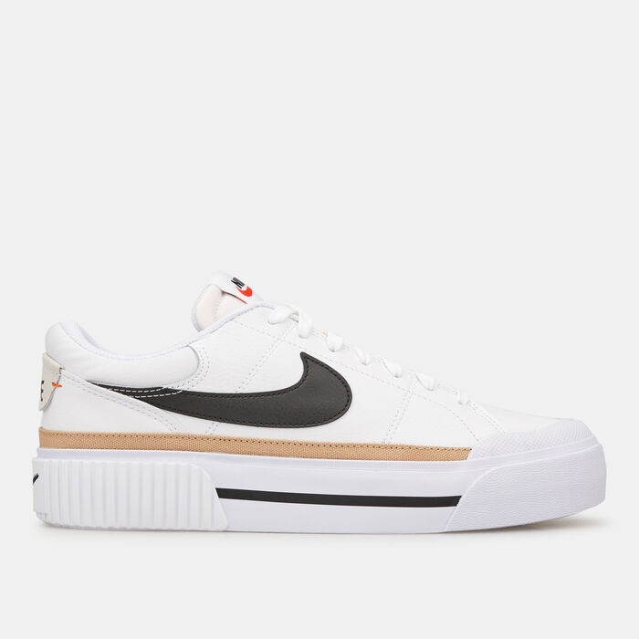 Nike Women's Court Legacy Lift Shoes White Nike Women's Court Legacy Lift Shoes White image number 0