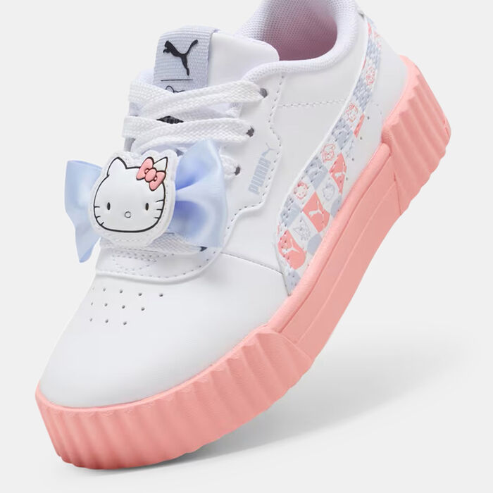 PUMA Kids' x Hello Kitty And Friends Carina 3.0 Shoes White PUMA Kids' x Hello Kitty And Friends Carina 3.0 Shoes White image number 4