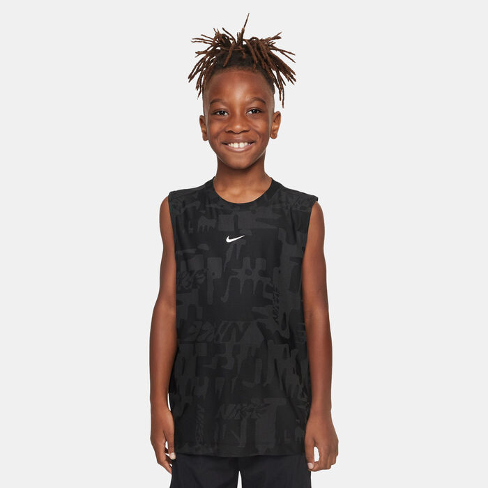 Nike Kids' Multi Training Top Black Nike Kids' Multi Training Top Black image number 0