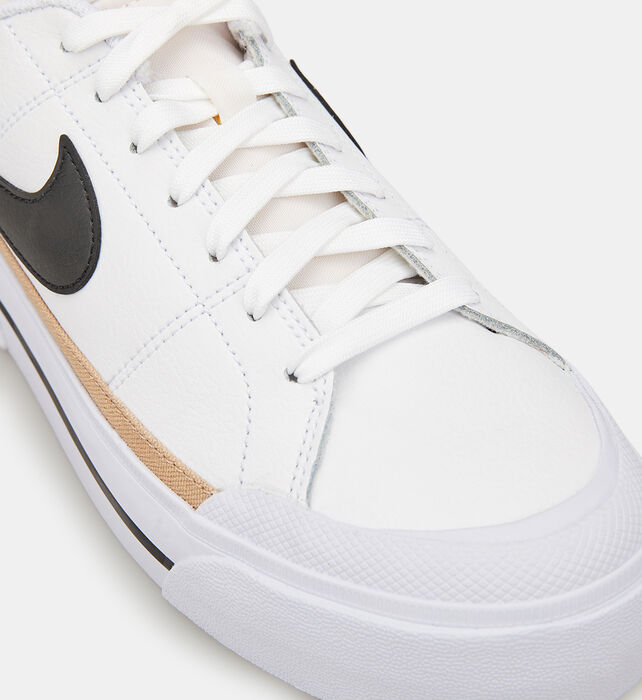Nike Women's Court Legacy Lift Shoes White Nike Women's Court Legacy Lift Shoes White image number 4