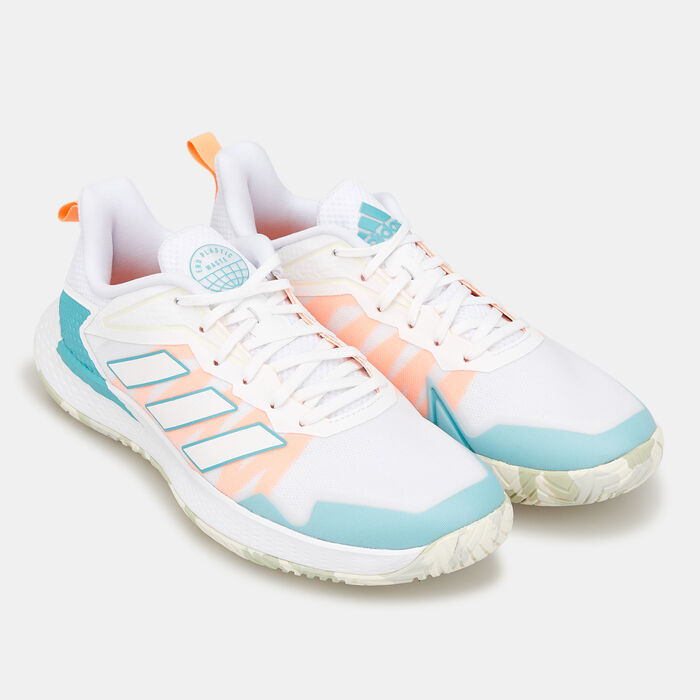 adidas Women's Defiant Speed Tennis Shoe White adidas Women's Defiant Speed Tennis Shoe White image number 1